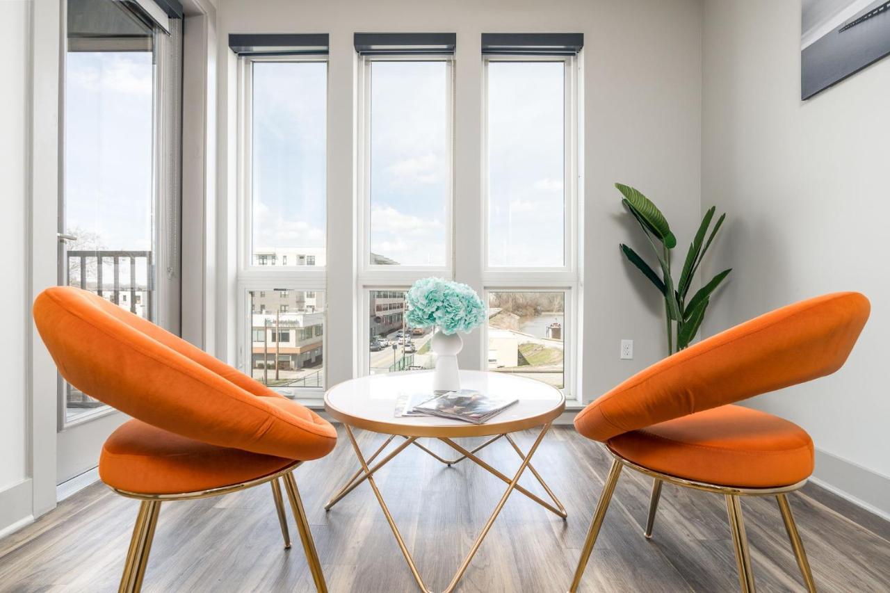 Stylish 1Br Apartment With View Indianapolis Esterno foto
