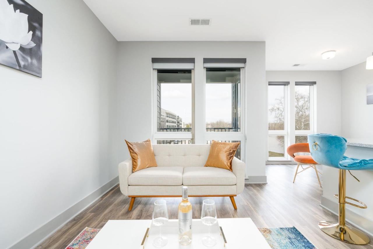 Stylish 1Br Apartment With View Indianapolis Esterno foto