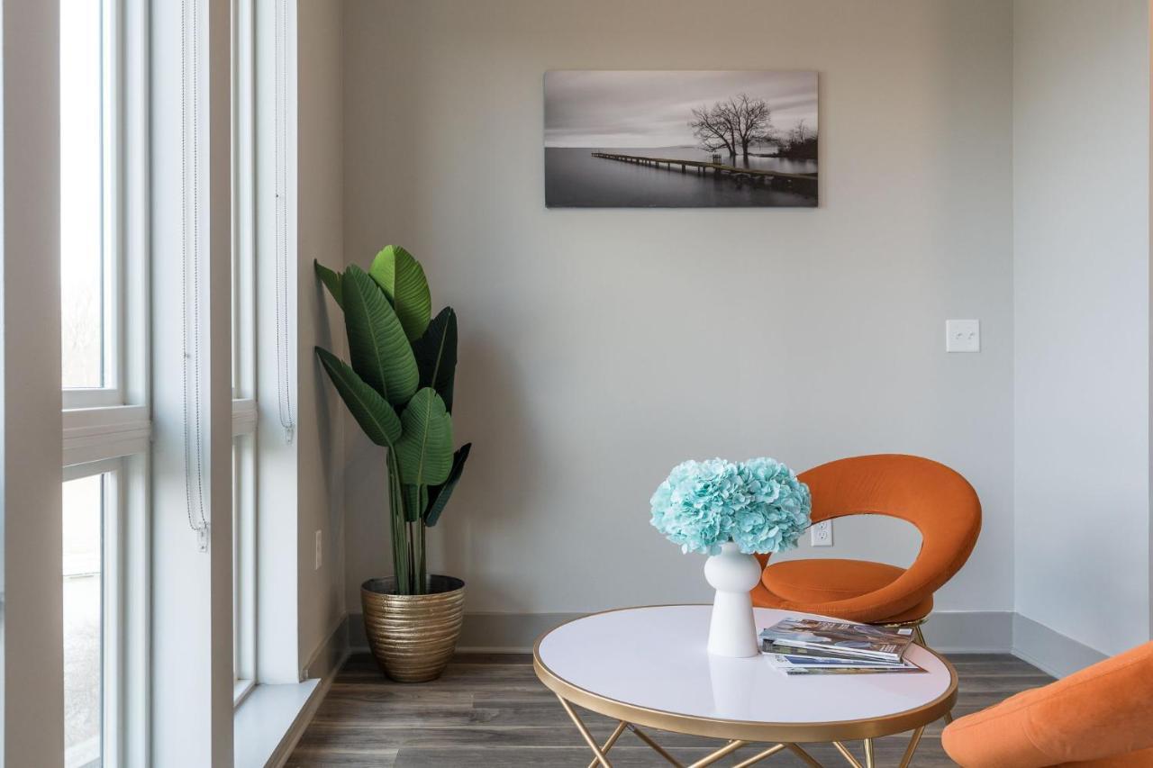 Stylish 1Br Apartment With View Indianapolis Esterno foto