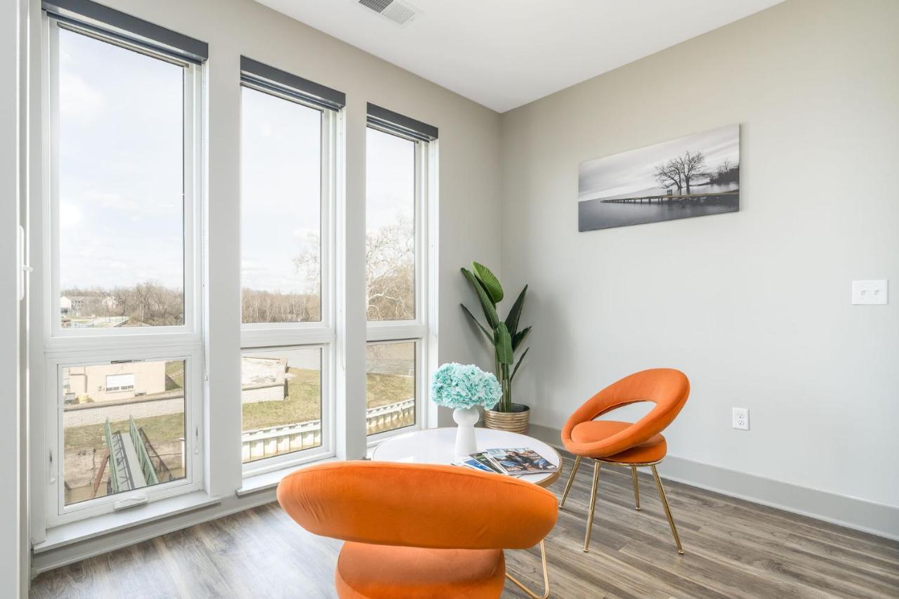 Stylish 1Br Apartment With View Indianapolis Esterno foto